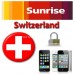 Sunrise Switzerland Iphone 3G / 3GS / 4 (OUT OF CONTRACT