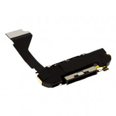 Разъем зарядки в полном комплекте (черный) для iPhone 4G