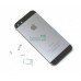 iPhone5S back cover gray-black high copy