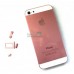 Iphone5 back cover pink orig