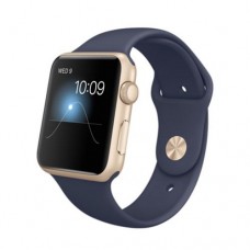 Watch Sport 42mm Gold Aluminum Case with Midnight Blue Sport Band (MLC72)