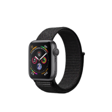 Apple Watch Series 4 GPS 40mm Space Gray Aluminum Case with Black Sport Loop (MU672)