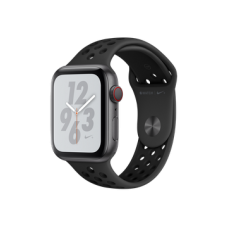 Apple Watch Nike+ Series 4 GPS + Cellular 44mm Space Gray Aluminum Case with Anthracite/Black Nike Sport Band (MTXE2)