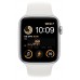 Apple Watch SE 40mm Silver Aluminium Case with White Sport Band (MNJV3)