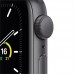 Apple Watch SE 44mm Space Gray Aluminum Case with Black Sport Band (MYDT2)