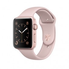 Apple Watch Series 1, 42mm Rose Gold Aluminum Case with Pink Sand Sport Band MQ112