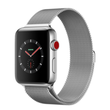 Apple Watch 42mm Series 3 GPS + Cellular Stainless Steel Case with Milanese Loop (MR1J2)