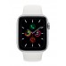 Apple Watch Series 6 44mm Silver Aluminum Case with White Sport Band (M00D3)