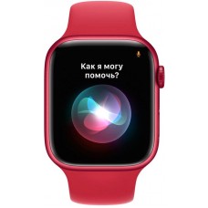 Apple Watch Series 7 45mm GPS (PRODUCT) RED Aluminum Case With PRODUCT RED Sport Band