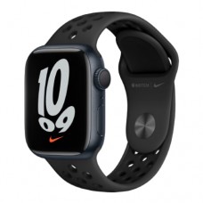 Apple Watch Nike Series 7 GPS 41mm Midnight Aluminium Case with Anthracite/Black Nike Sport Band (MKN43)