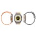 Apple Watch Ultra 49mm Titanium Case with Orange Alpine Loop Small (MNHH3)