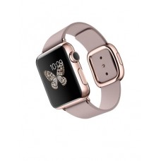 Watch Edition 38mm 18-Karat Rose Gold Case with Rose Gray Modern Buckle (MJ3K2)