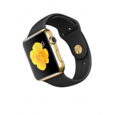 Watch Edition 42mm 18-Karat Yellow Gold Case with Black Sport Band (MJ8Q2)