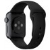 Ремешок 38mm Black Sport Band with Space Gray Stainless Steel Pin