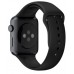 Ремінець 42mm Black Sport Band Stainless Steel Pin для Apple WATCH