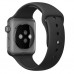 Ремінець Apple WATCH 38mm Black Sport Band with Space Black Pin MJ4F2