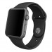 Ремешок Apple WATCH 38mm Black Sport Band with Space Black Pin MJ4F2