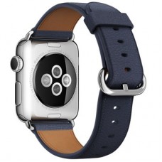 Ремінець Apple WATCH 38mm Midnight Blue Classic Buckle MMAG2