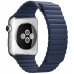 Ремешок 42mm Midnight Blue Leather Loop - L для Apple WATCH