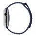 Ремінець 42mm Midnight Blue Leather Loop - L для Apple WATCH