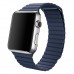 Ремінець 42mm Midnight Blue Leather Loop - L для Apple WATCH