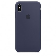 iPhone XS Max Silicone Case - Midnight Blue