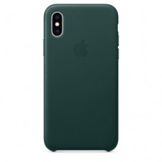 iPhone XS Max Leather Case — Forest Green